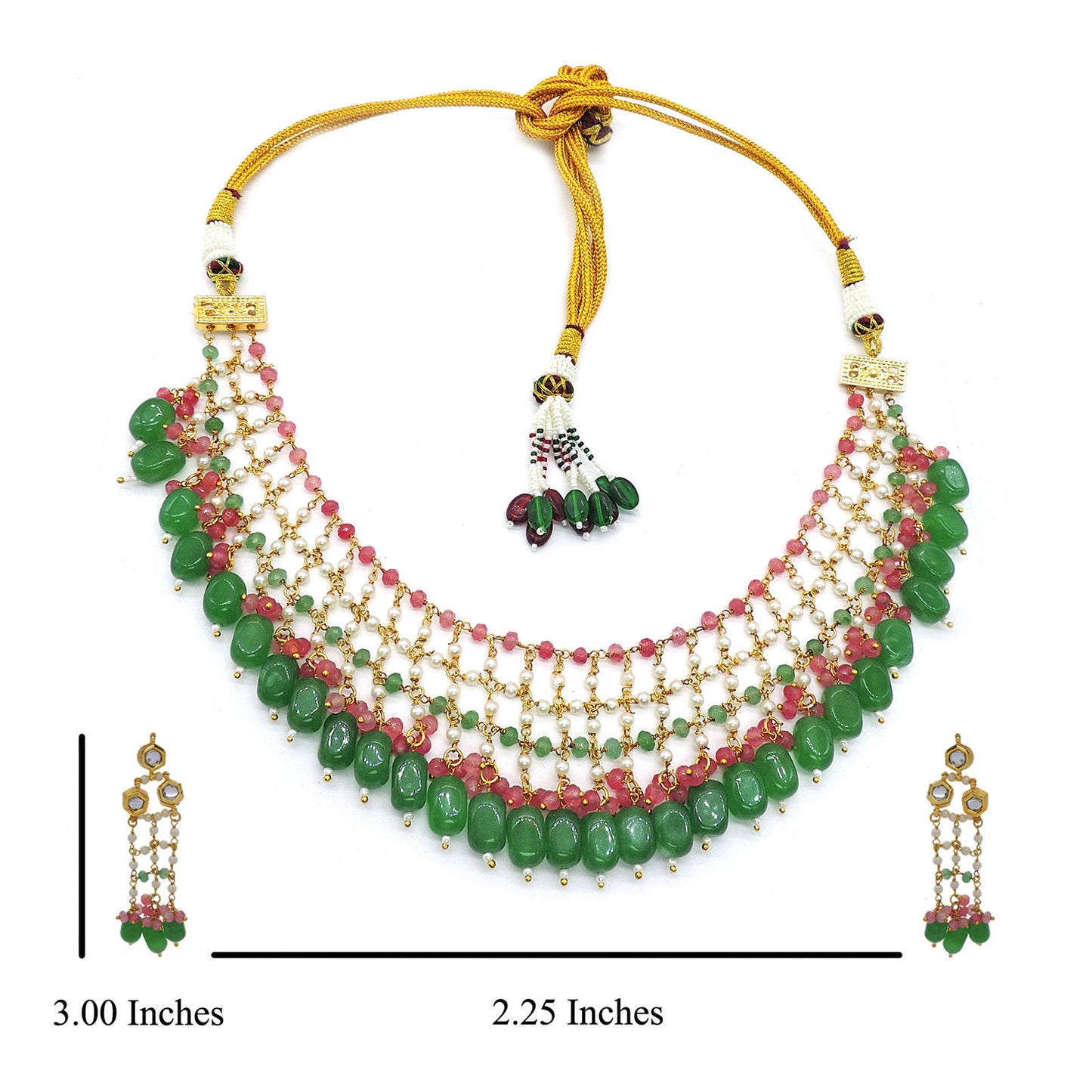 Strings of Colors Necklace Set.