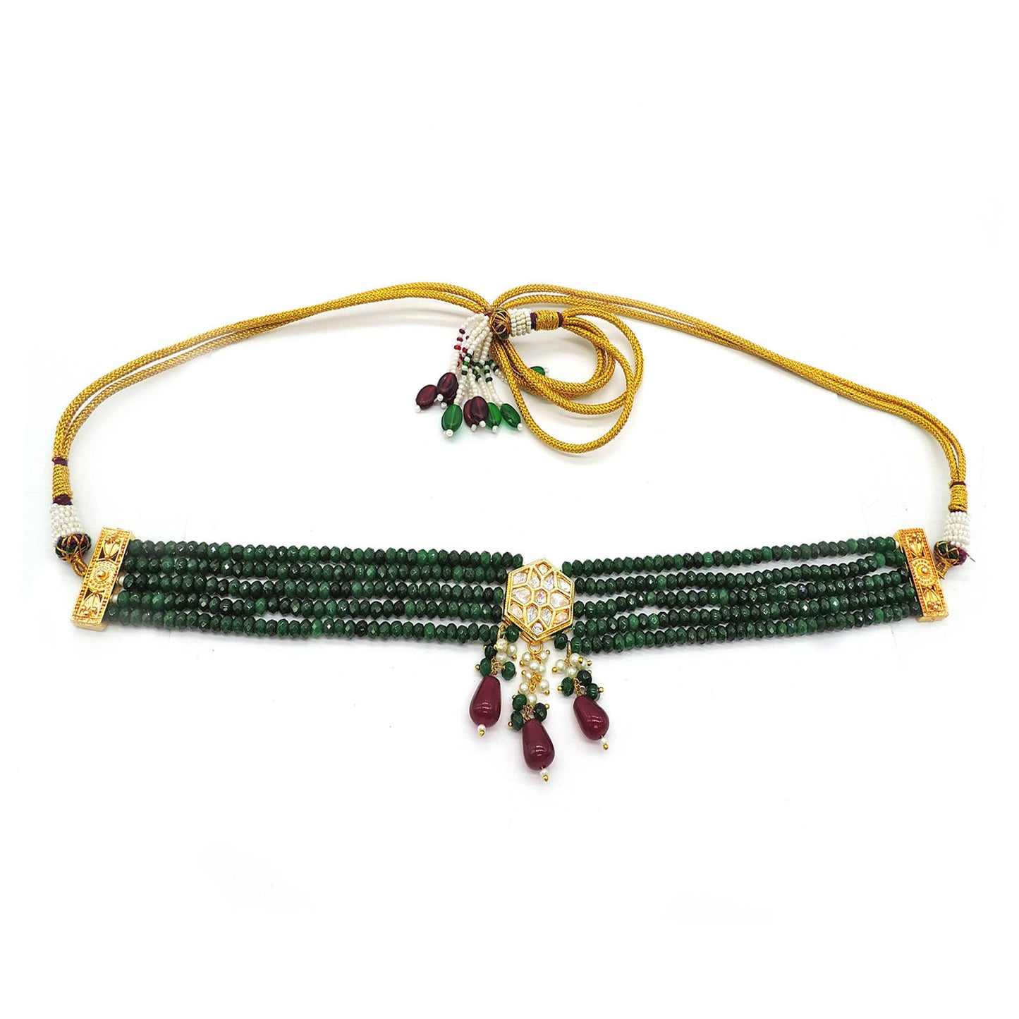 Strings of Pearls Necklace Set.