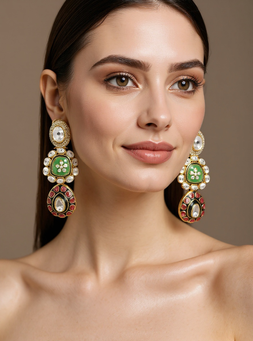 Naveli Traditional Earrings.