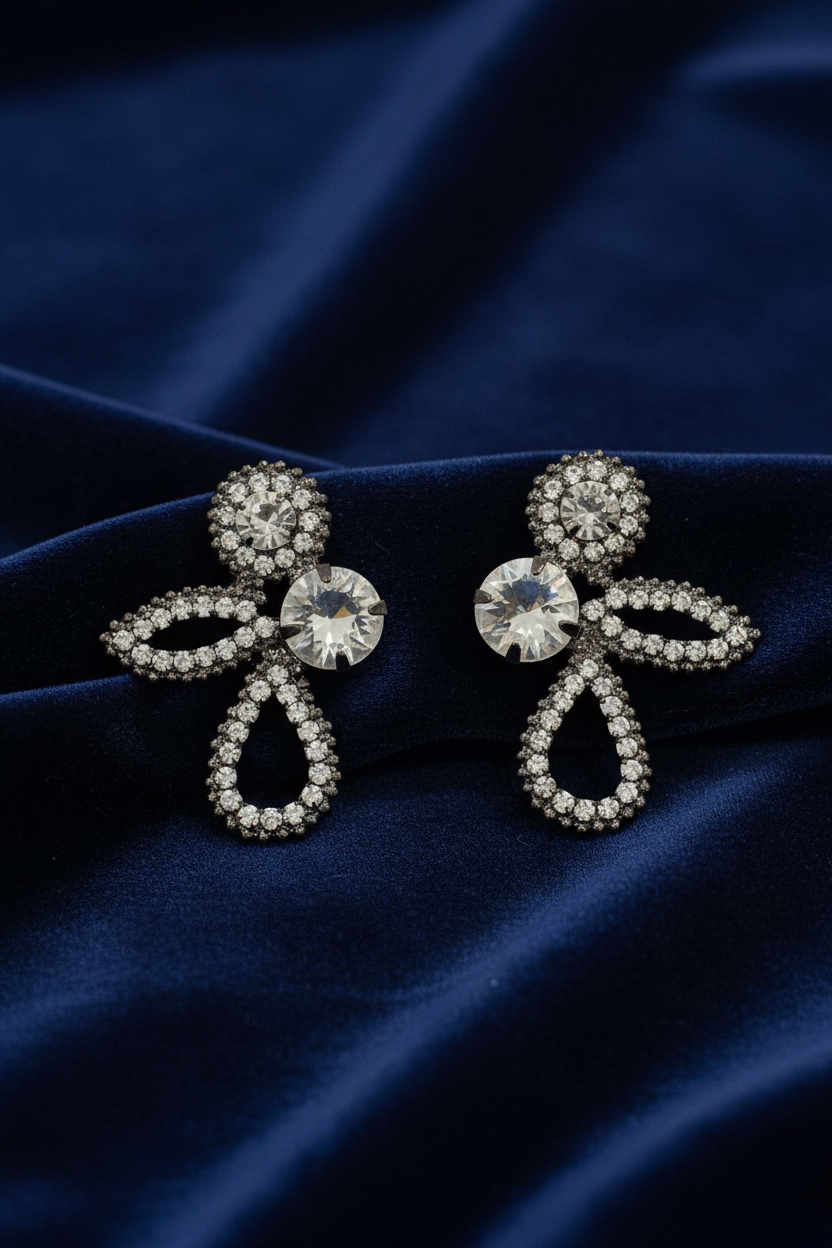 Swarovski Earrings.