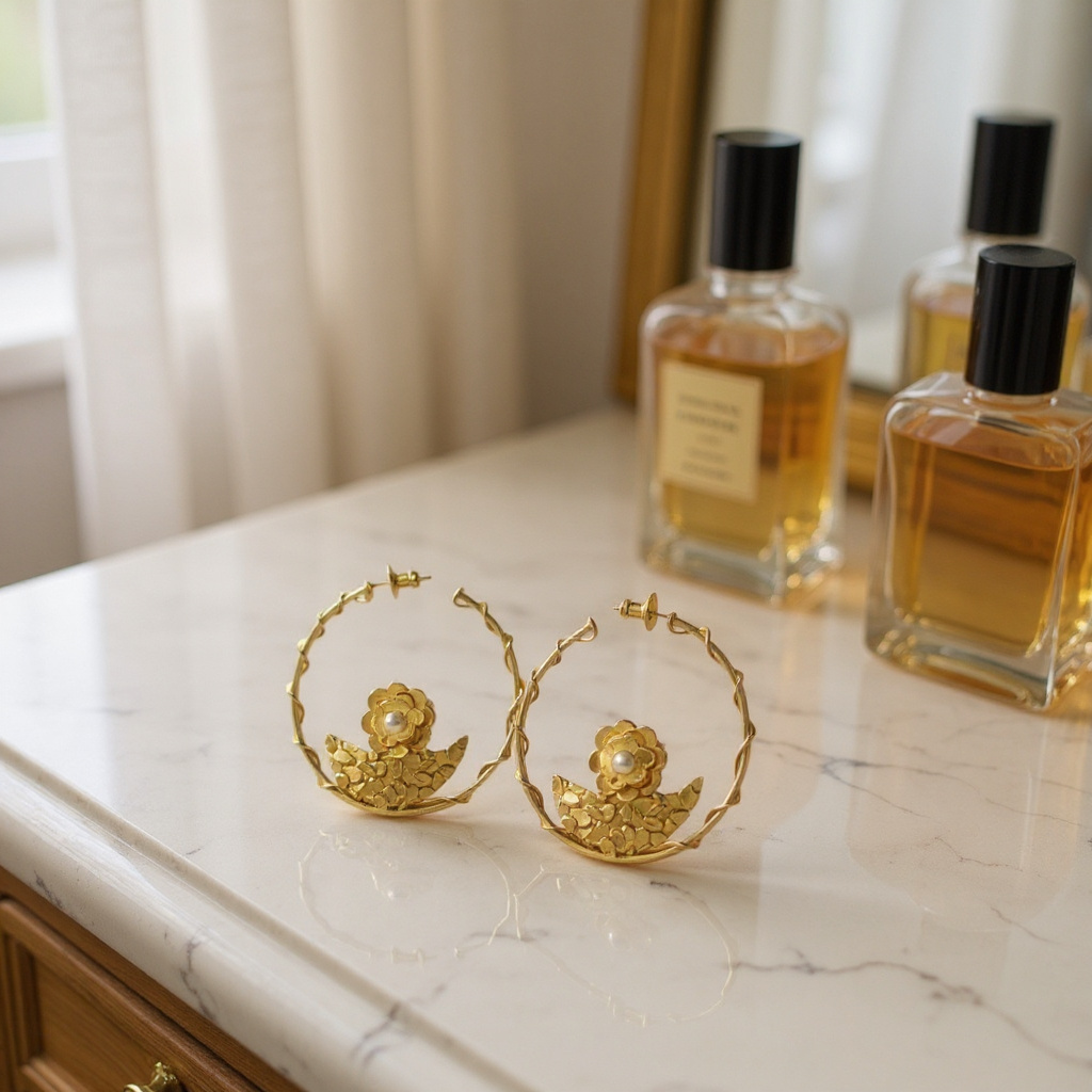 Mystique Hoop Earrings.