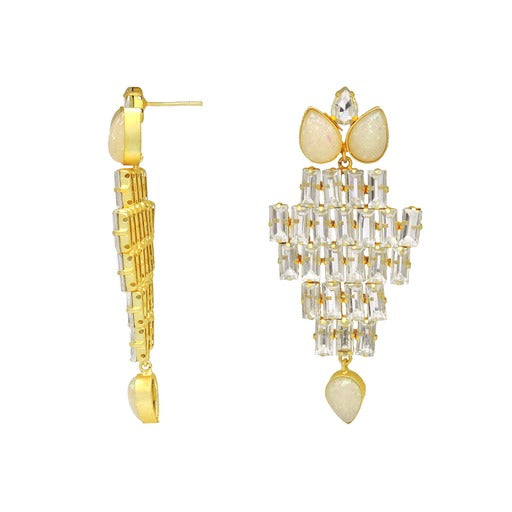 Tonya mirrored Earrings.