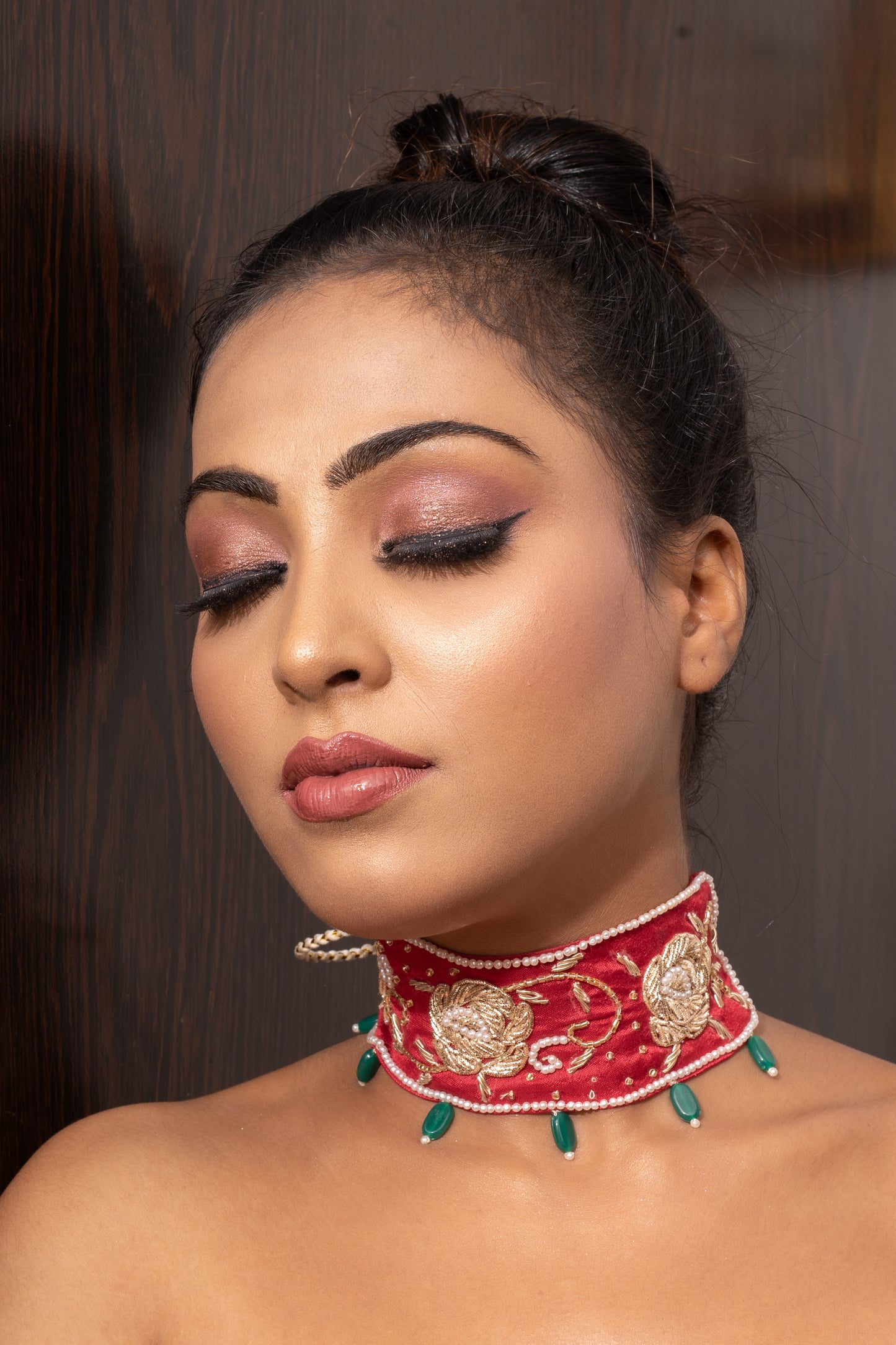 Gohar Fabric Necklace.