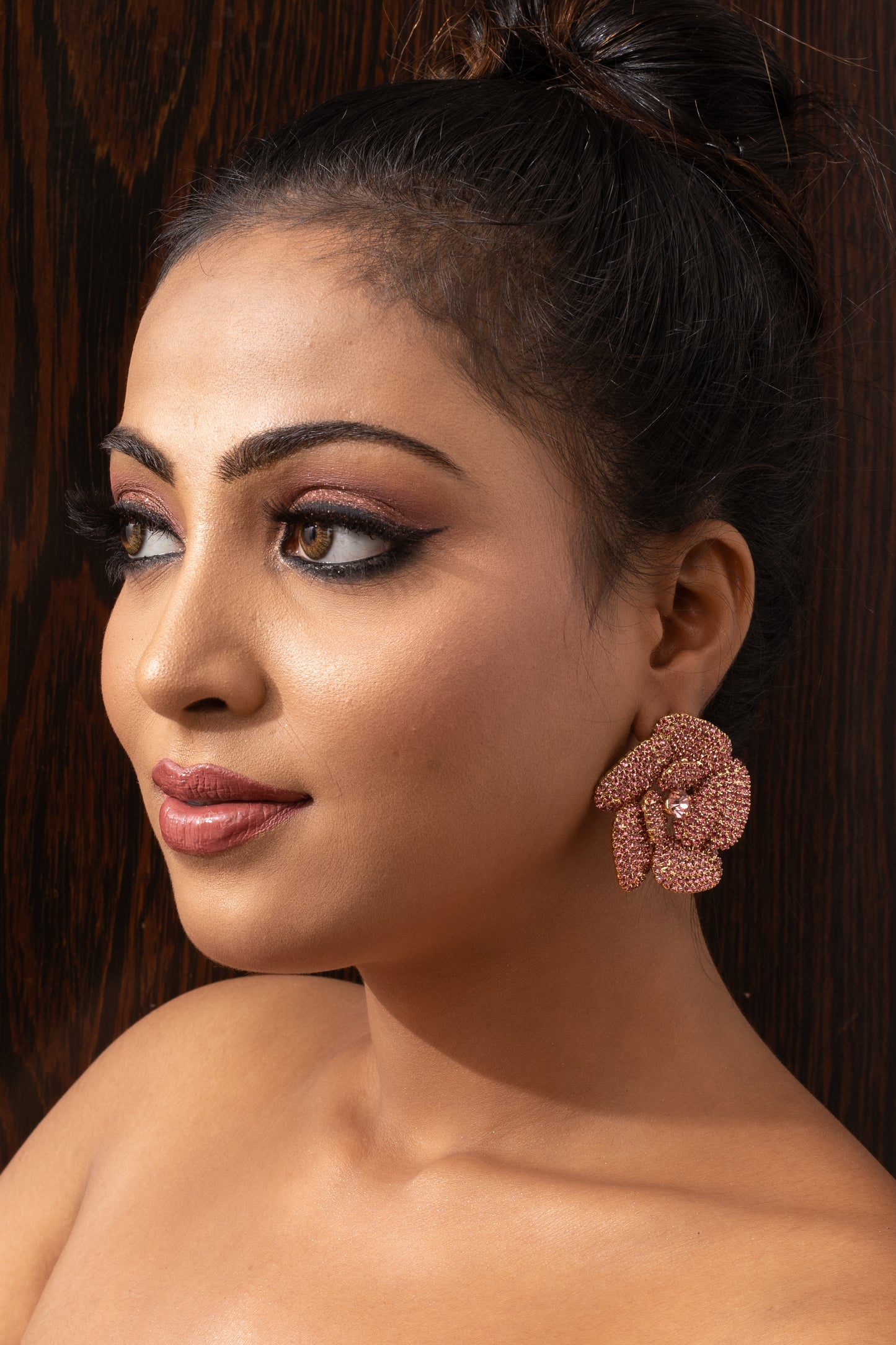 Floral cluster Earrings.