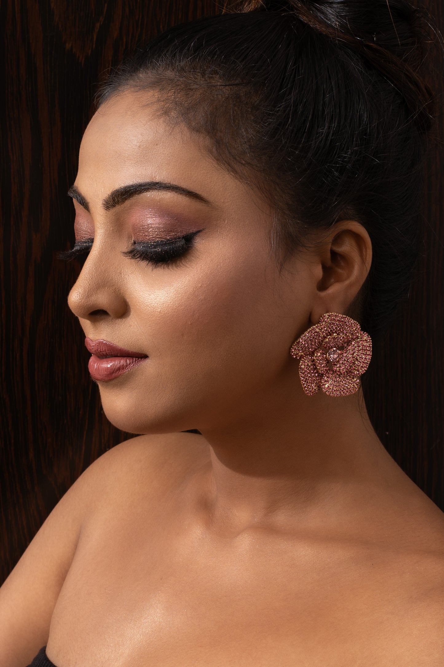Floral cluster Earrings.