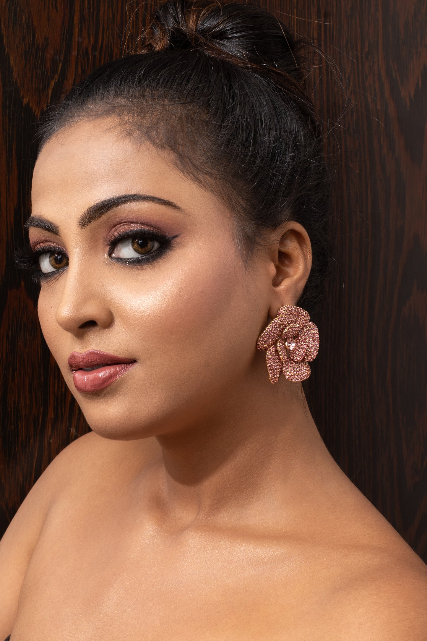 Floral cluster Earrings.
