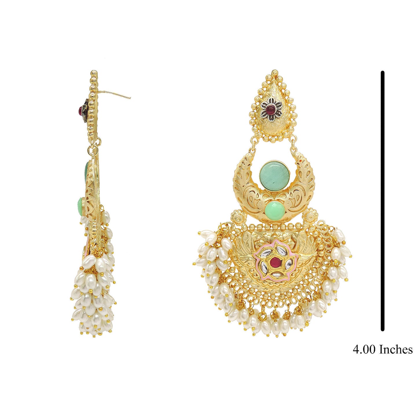Kanak Kashmiri Earrings.