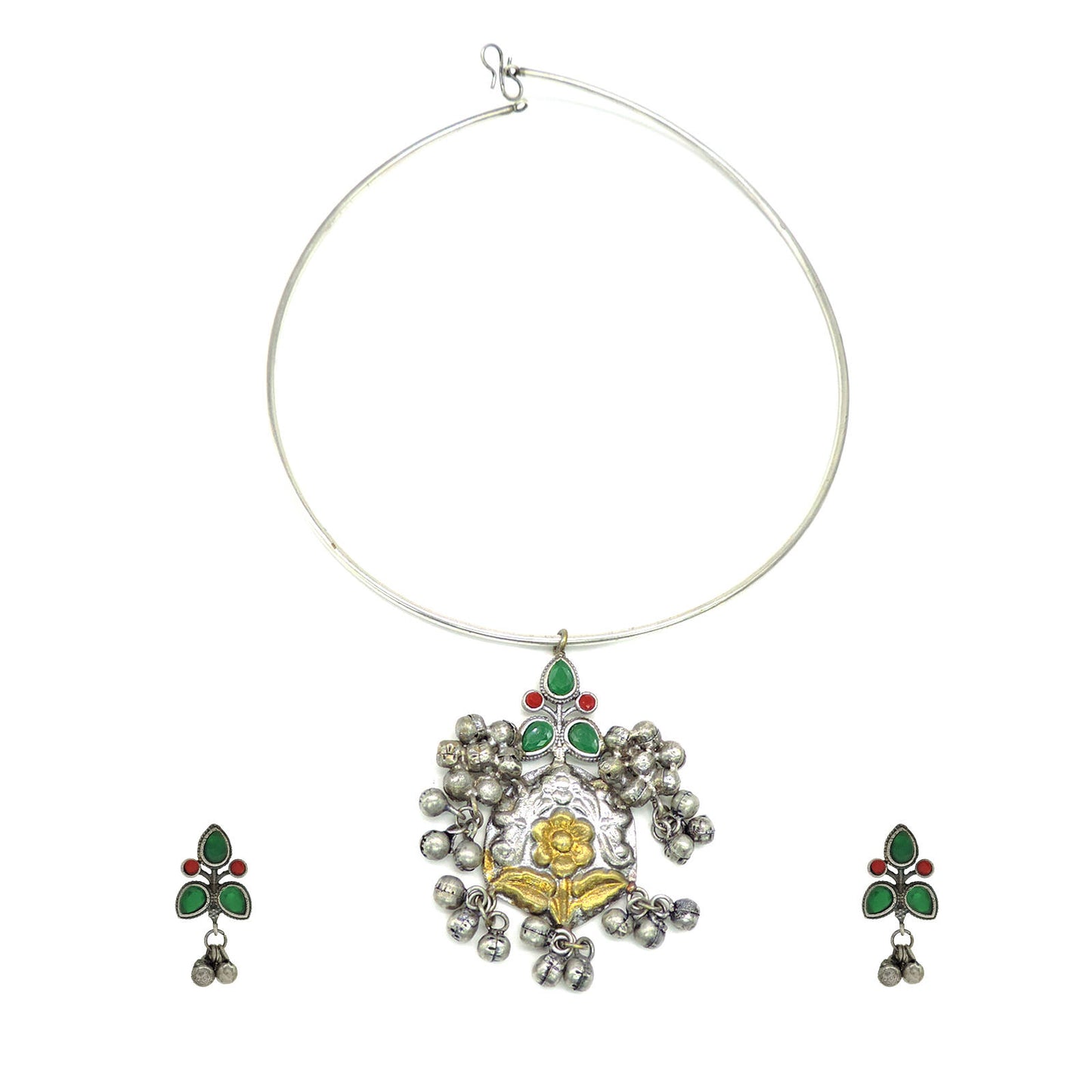 Deviygya Ethnic Necklace Set.
