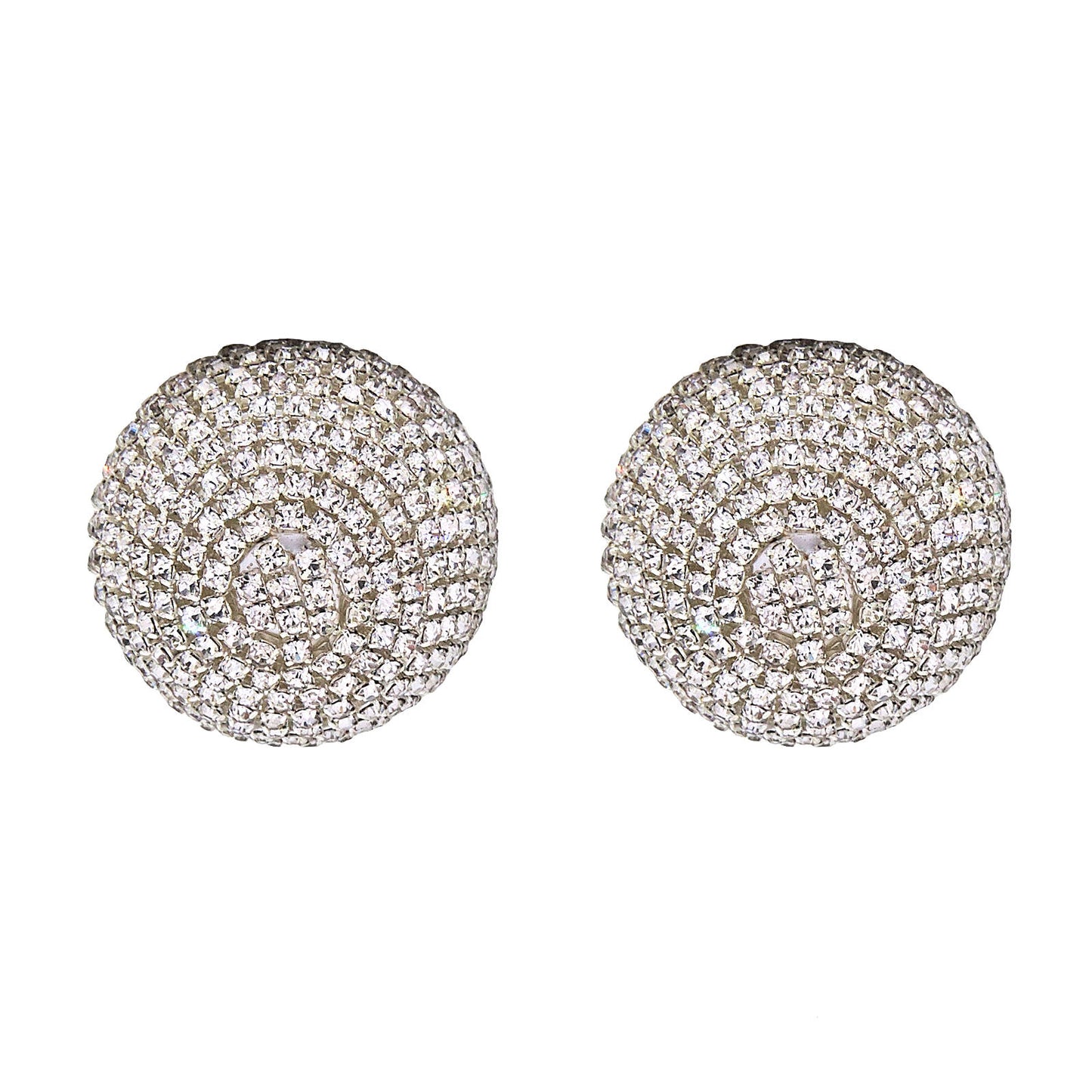 Rhinestone Stud Earring.