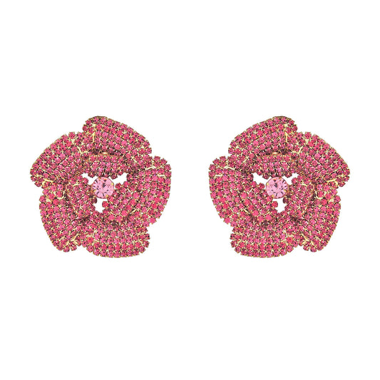 Floral cluster Earrings.