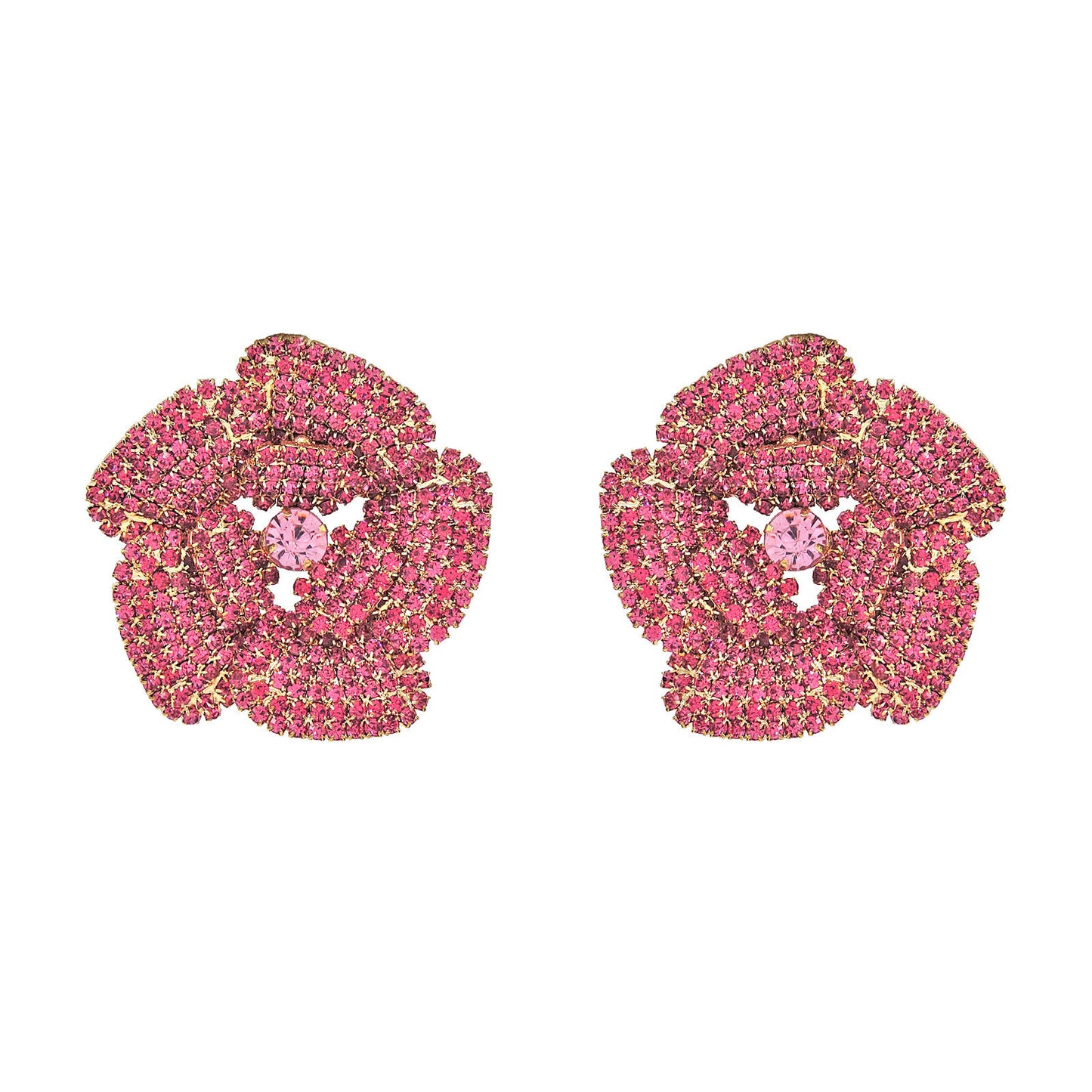 Floral cluster Earrings.