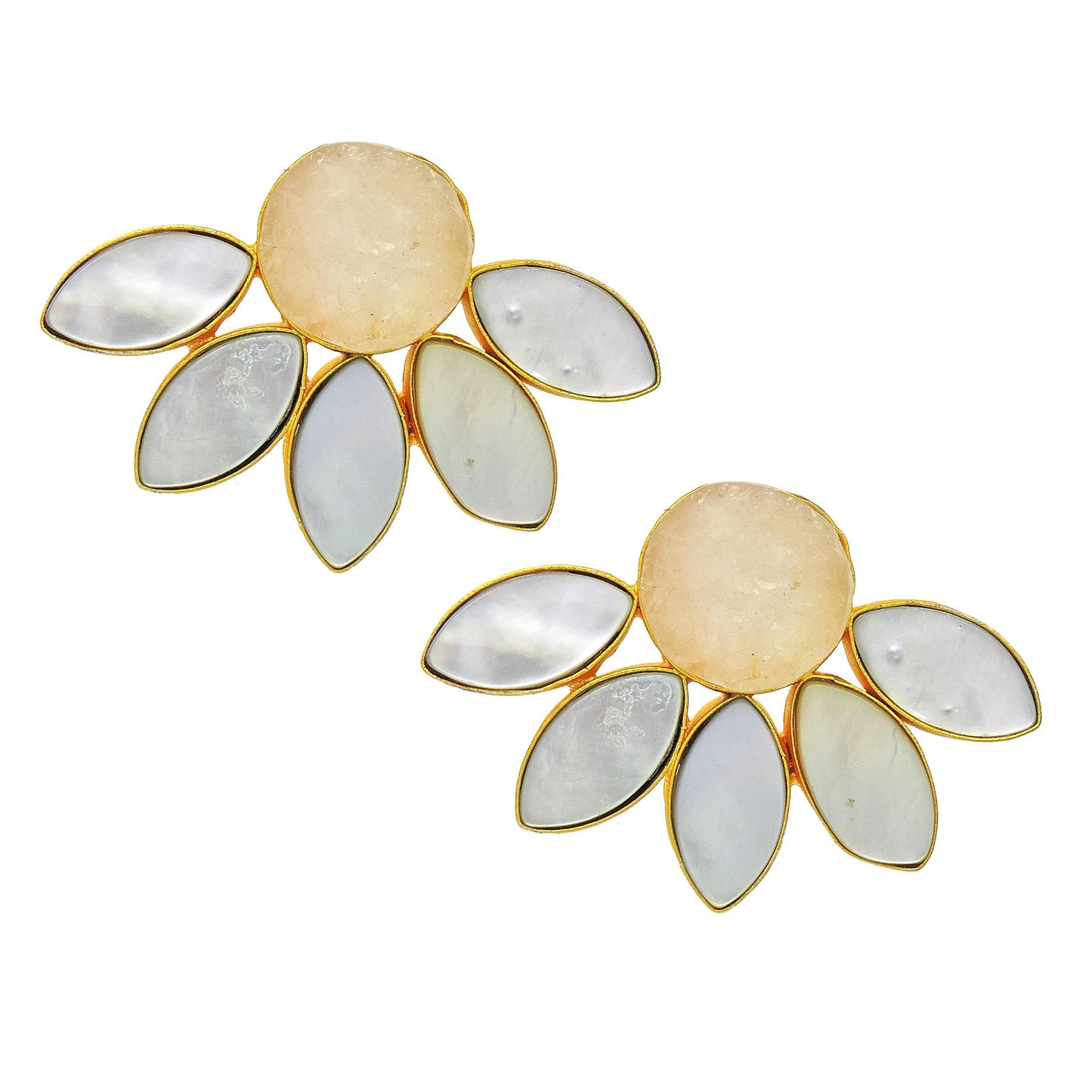 Rosa Earrings Studs.