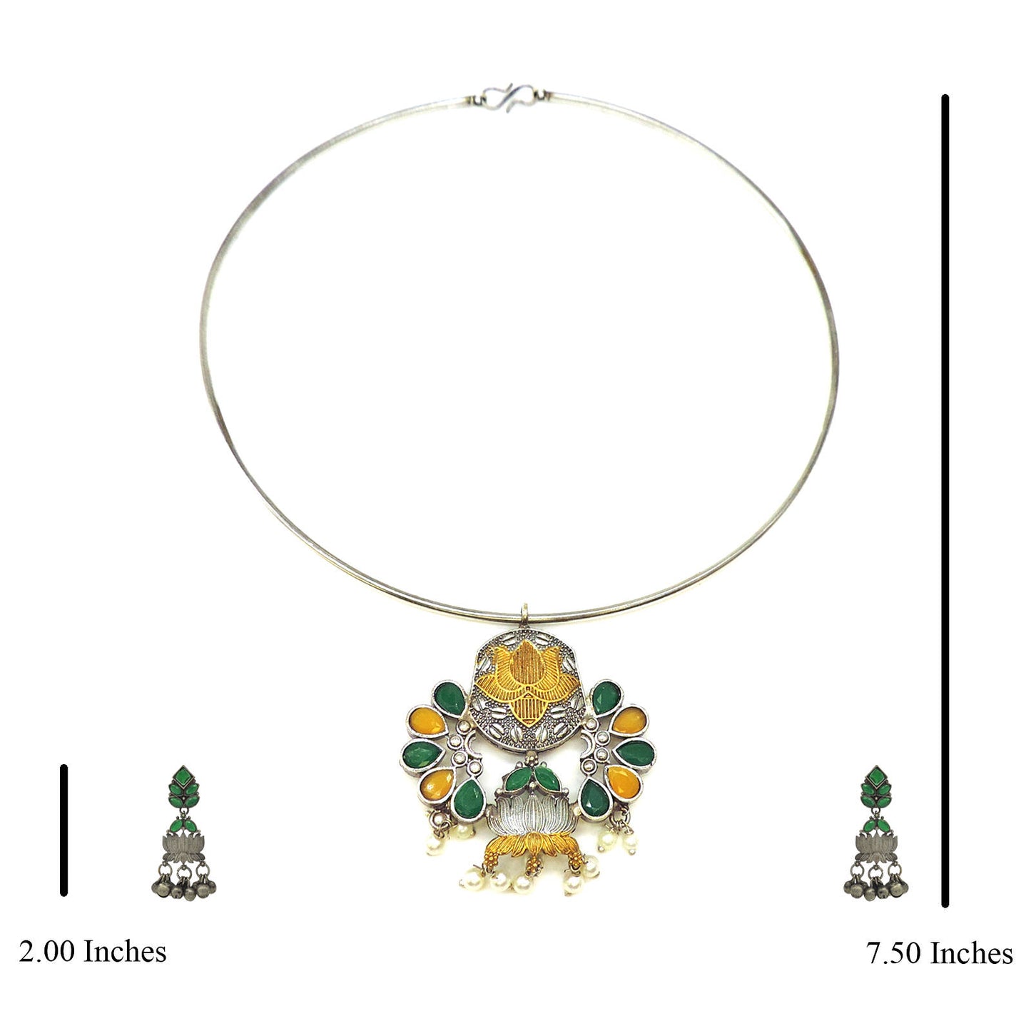 Joyful Ethnic Necklace Set