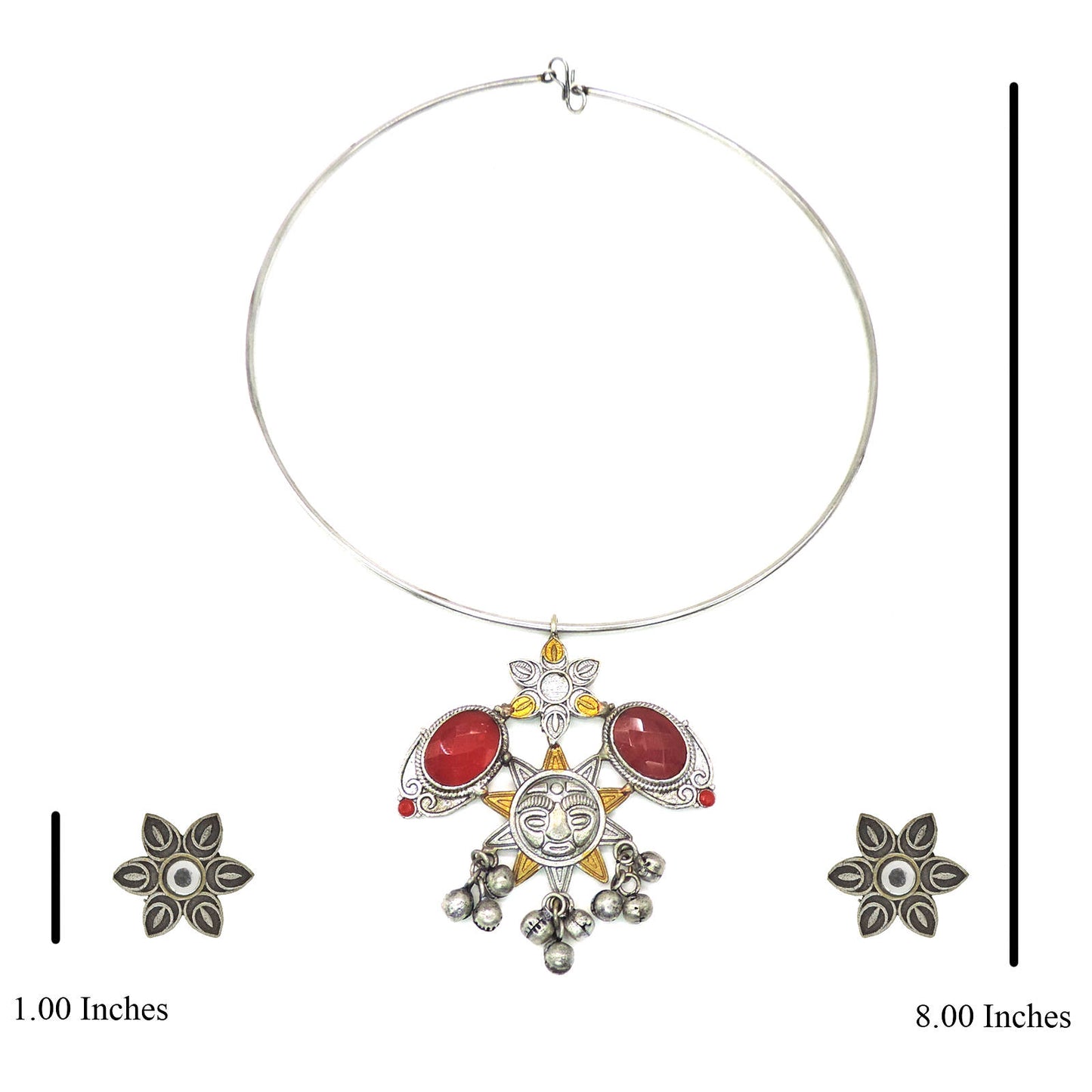 Kayla Ethnic Necklace Set