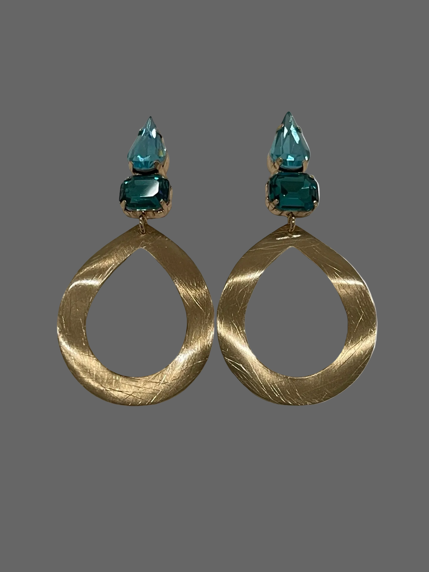 Aqua WesternEarrings.