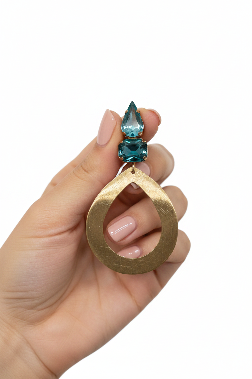 Aqua WesternEarrings.