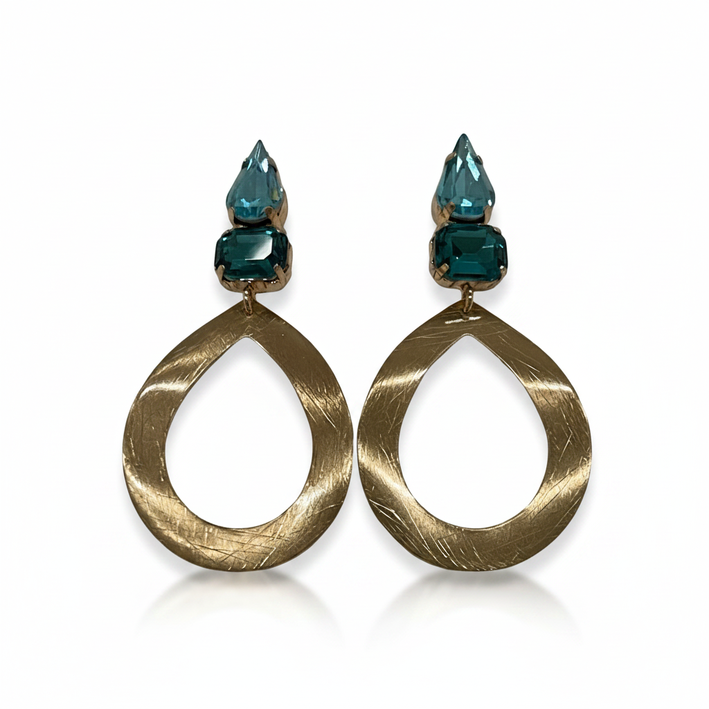 Aqua WesternEarrings.