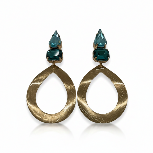 Aqua WesternEarrings.