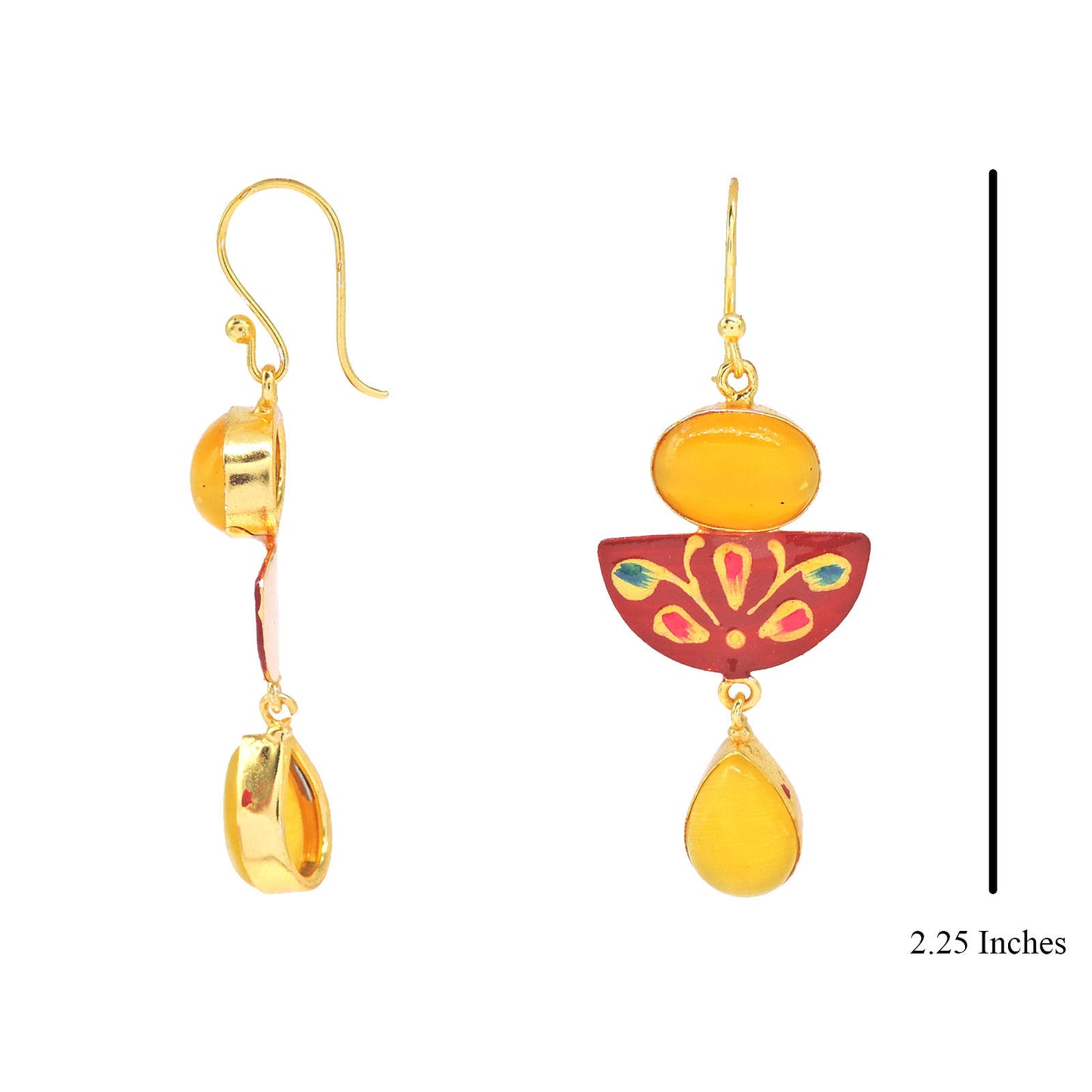 Mishti Enameled Earrings.