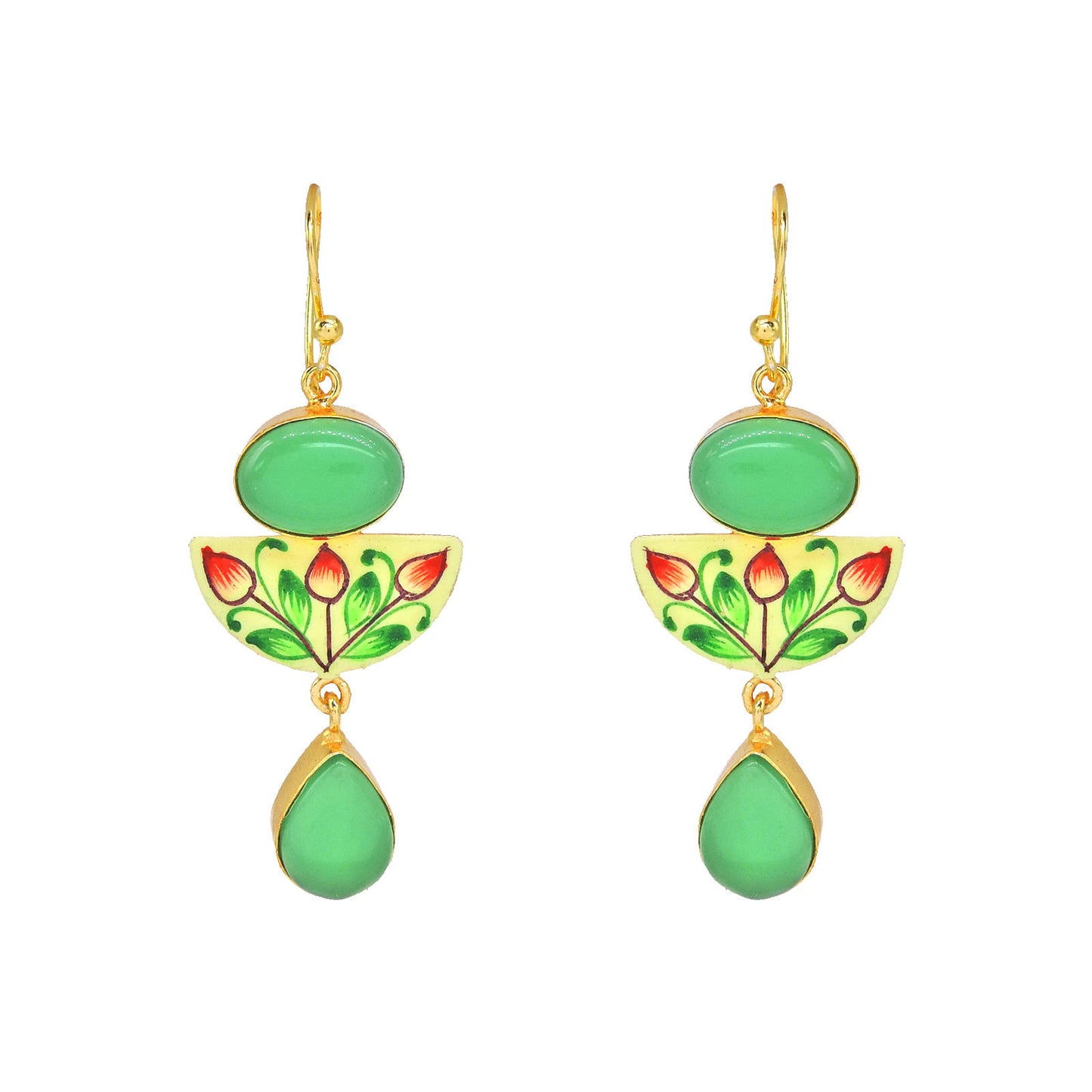 Mishti Enameled Earrings.