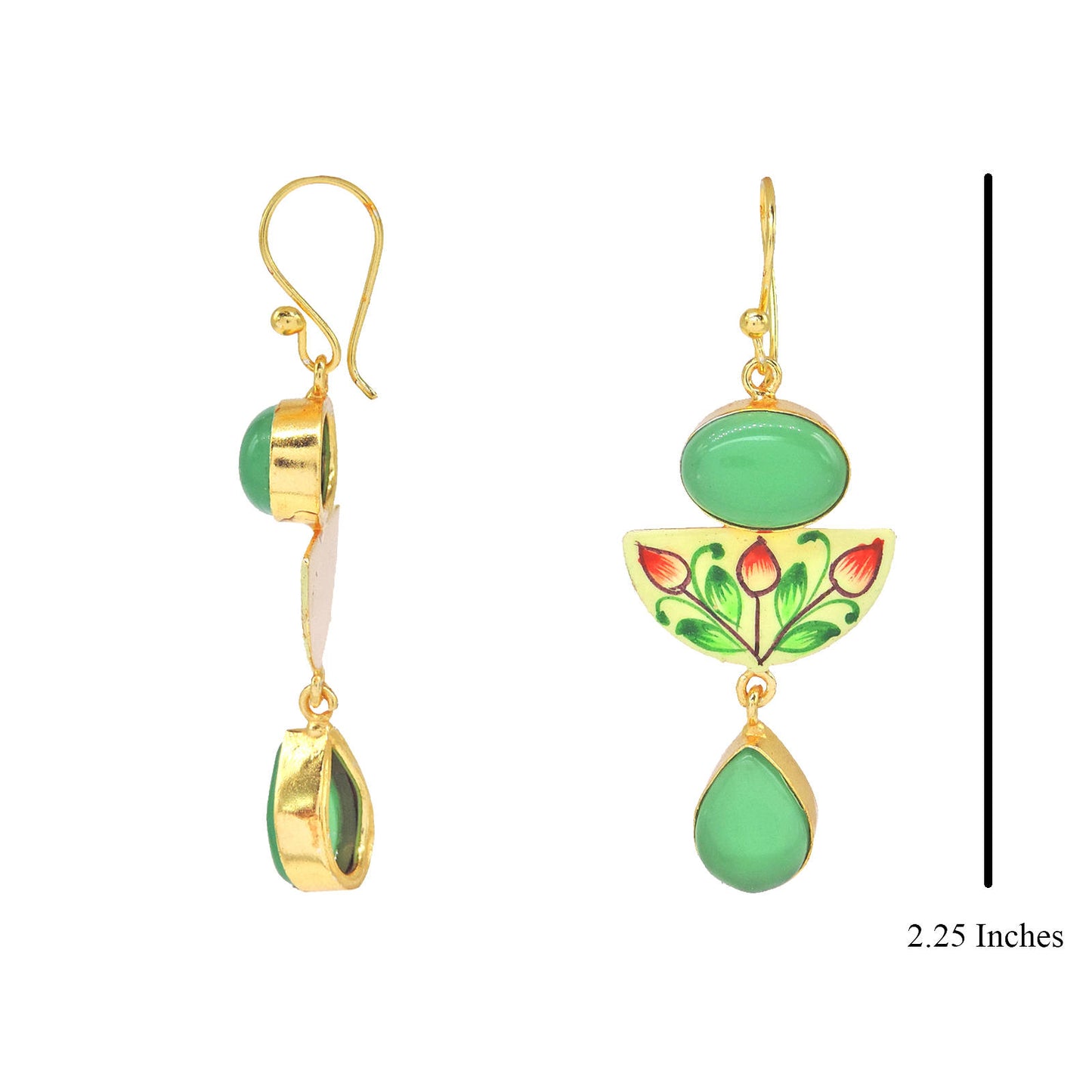 Mishti Enameled Earrings.