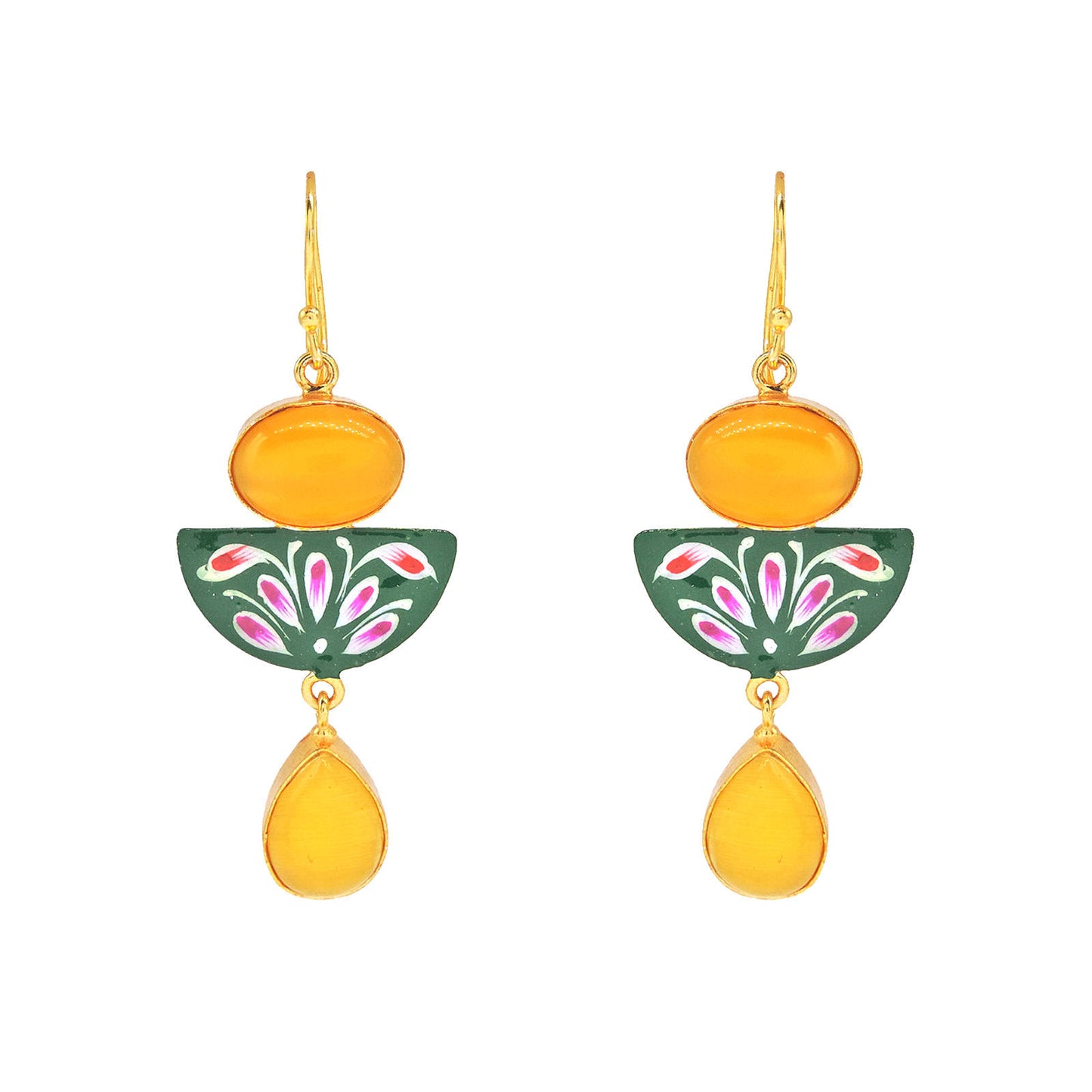 Mishti Enameled Earrings.