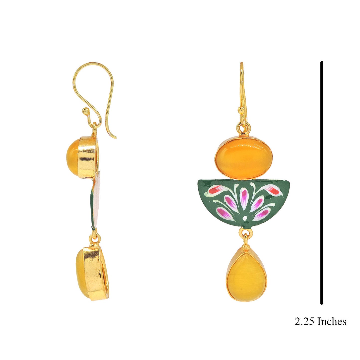 Mishti Enameled Earrings.