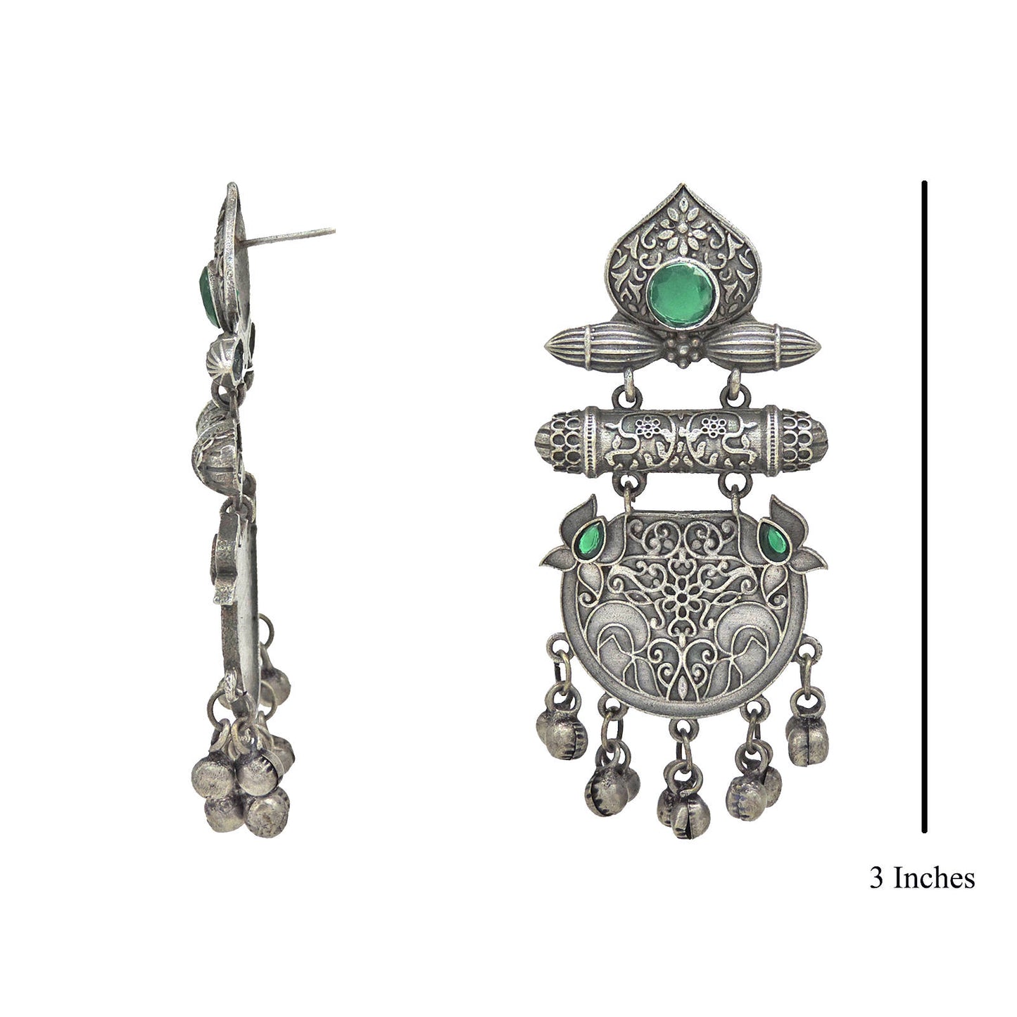 Alfaya Ethnic Earrings.