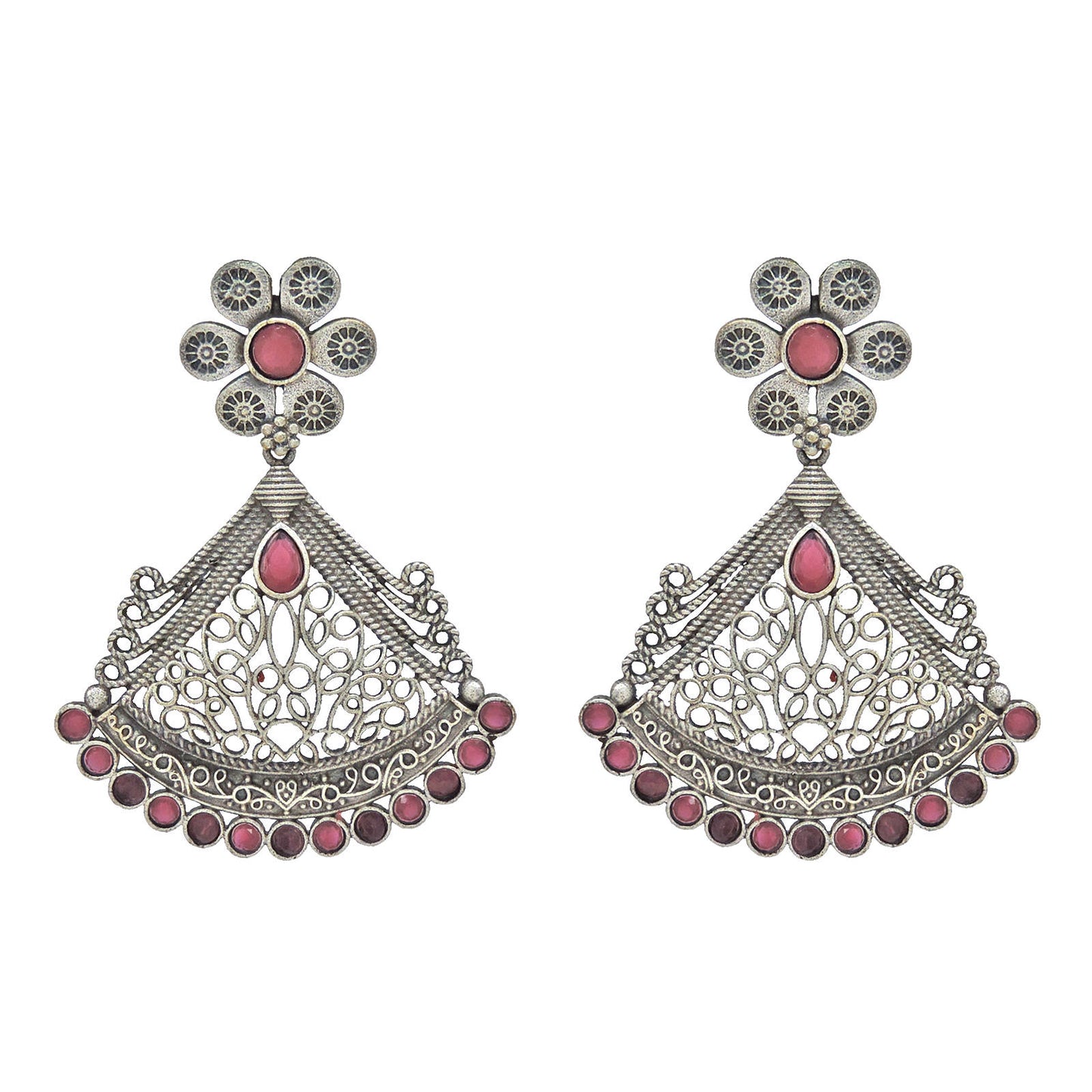 Alfaya Ethnic Earrings.