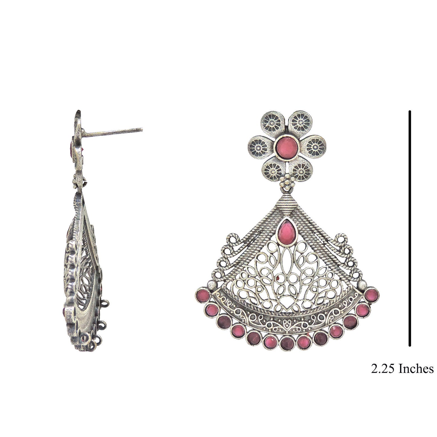 Alfaya Ethnic Earrings.