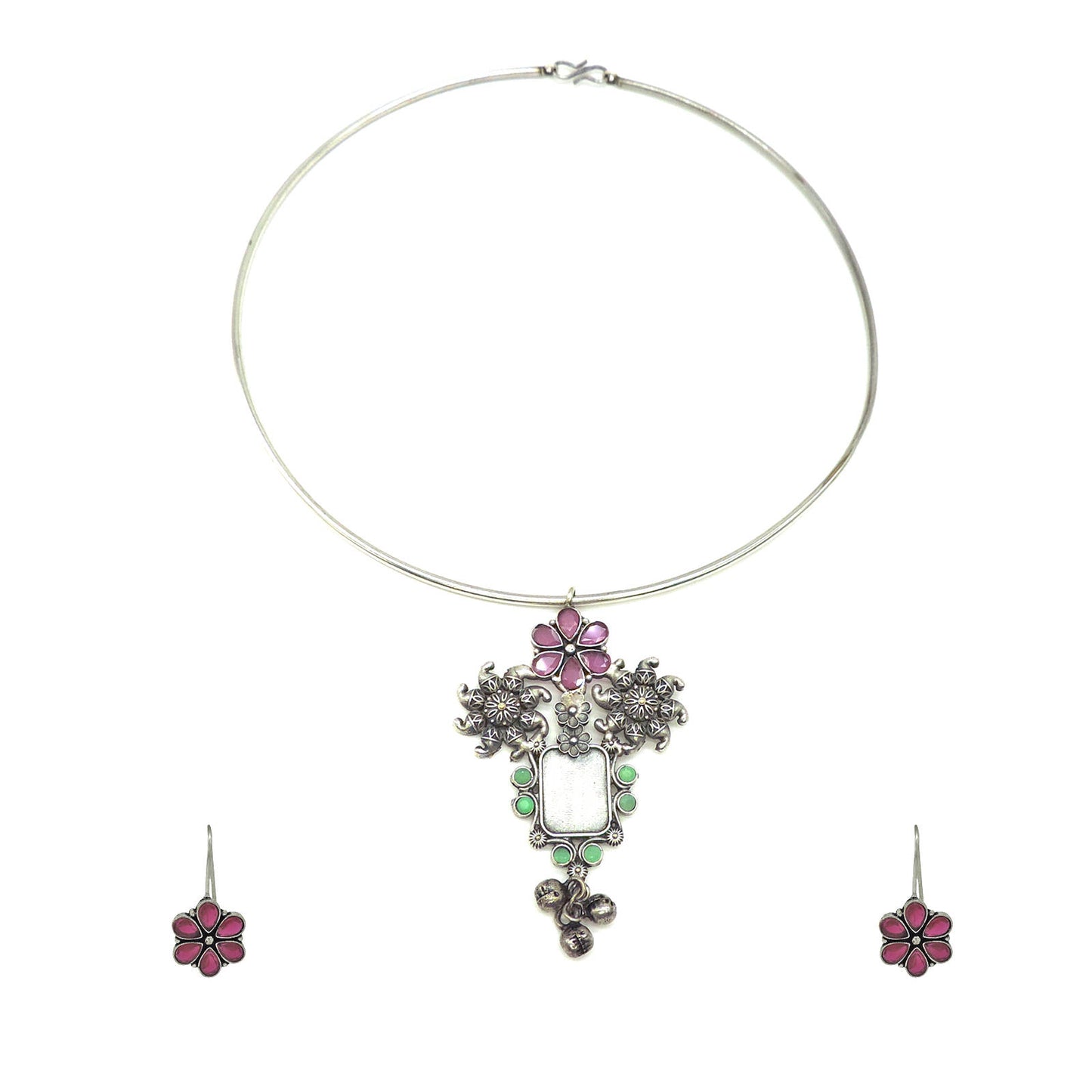 Addai German Silver Necklace Set