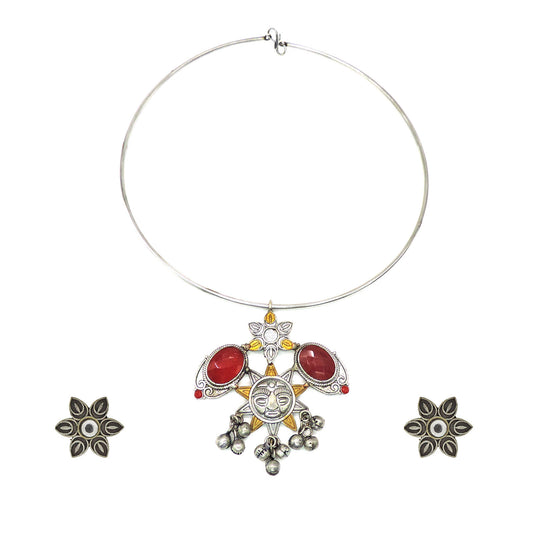 Kayla Ethnic Necklace Set