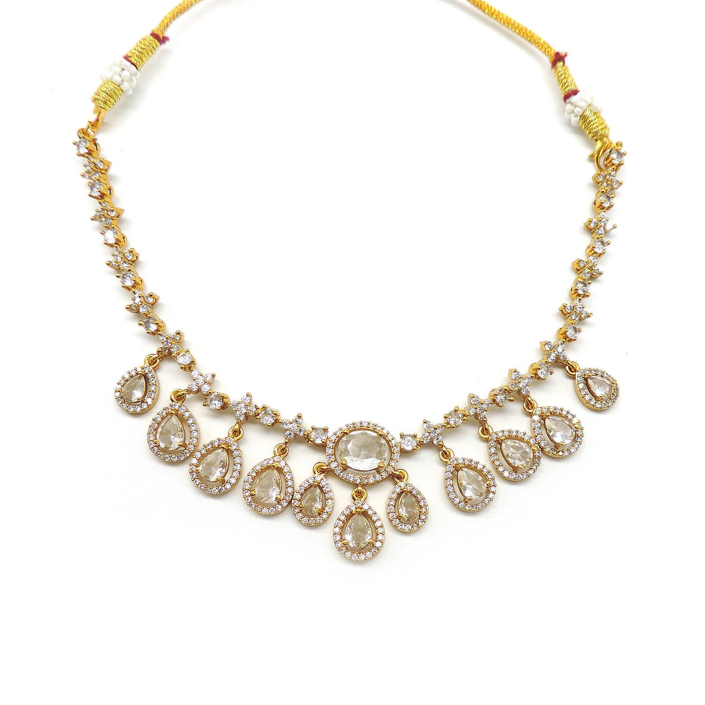 Mojssanite Necklace Set