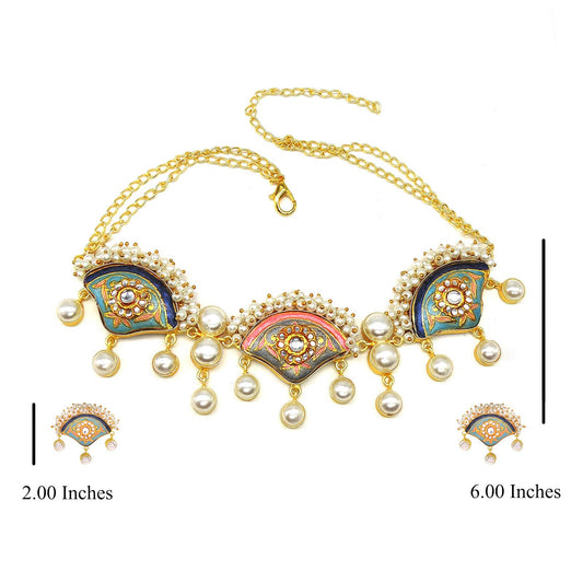 Lakh Collection Choker Necklace.