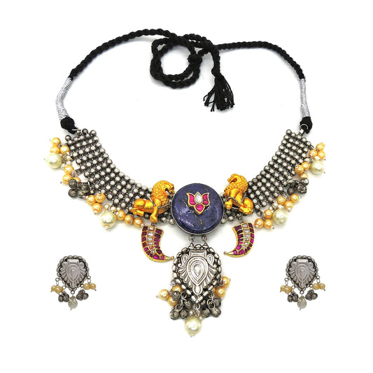 Shubha  Ethnic Necklace.