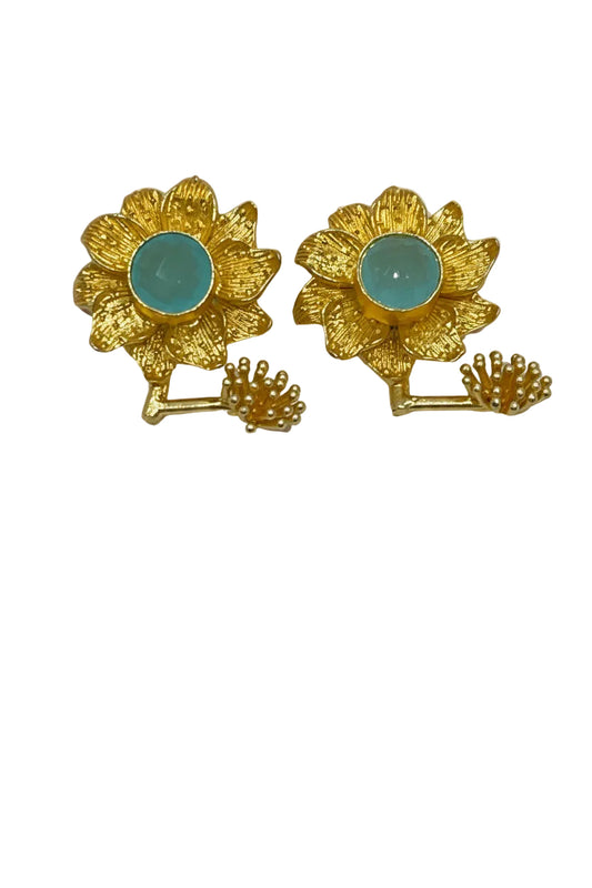 The Floral Stud Earrings.