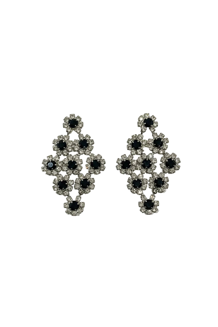 Black and White Earrings.