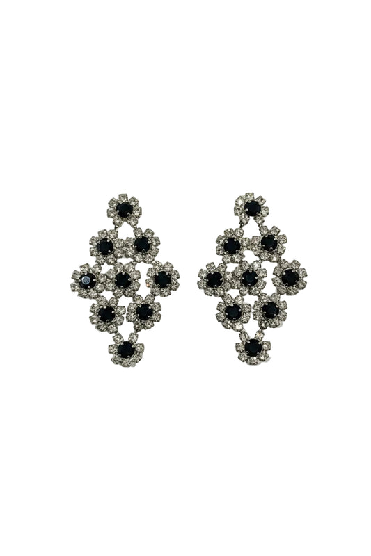 Black and White Earrings.