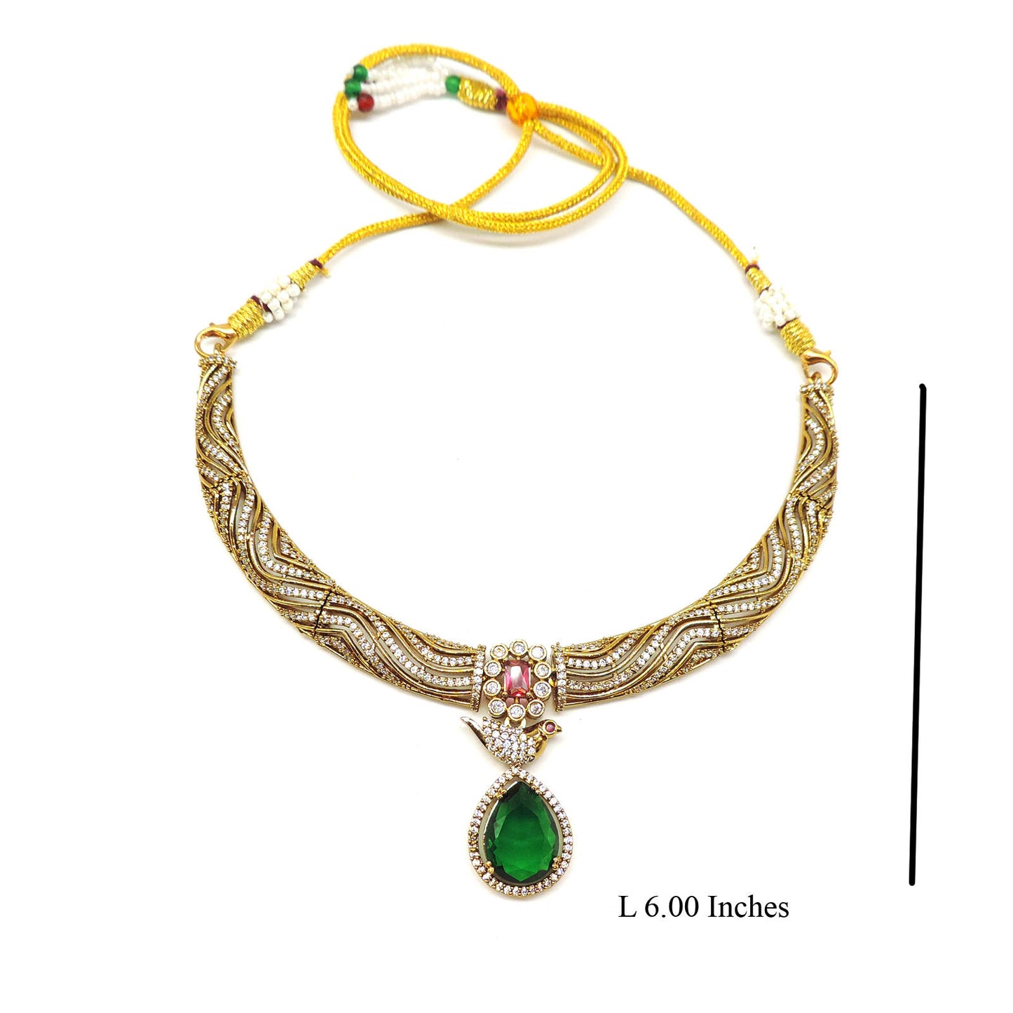 Emerald Necklace Set