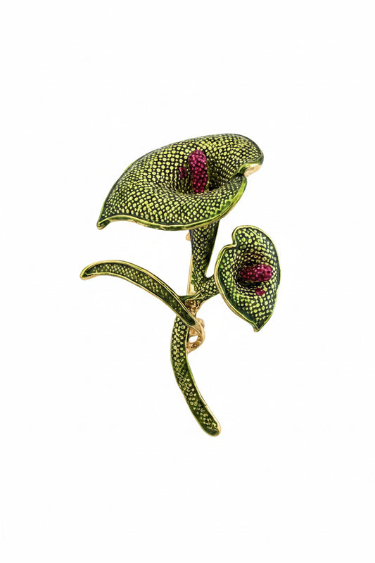 Swarovski Brooch.