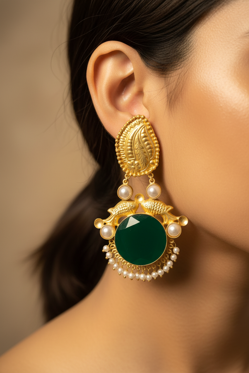 Nimmi Traditional Earrings.