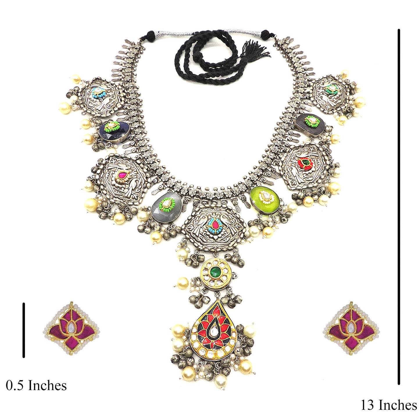 Veera Ethnic Necklace Set.