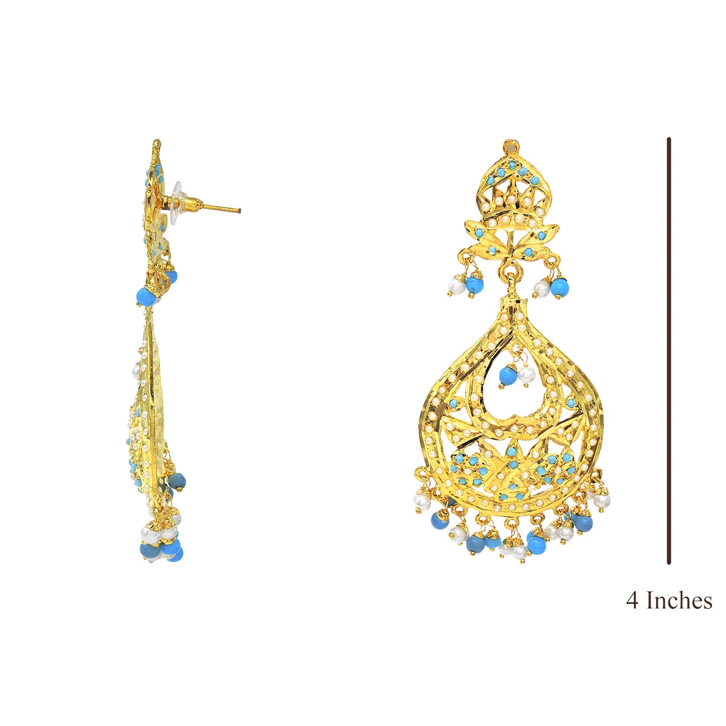 Kiza Jadau Earrings.