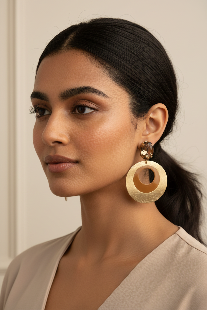 Metallic Earrings