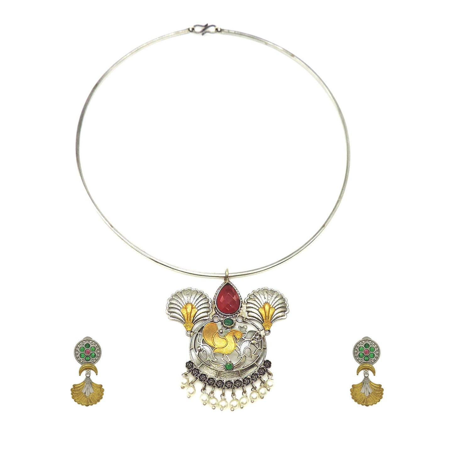 Anoli Ethnic Necklace Set.