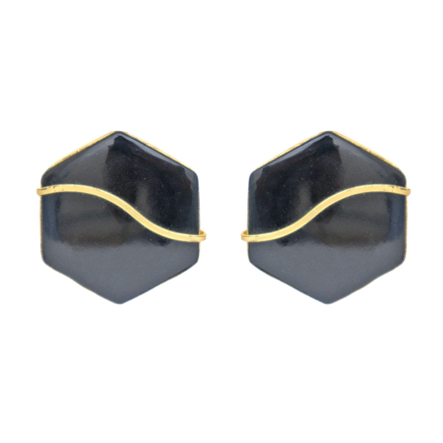 Ayana Onyx Earring.