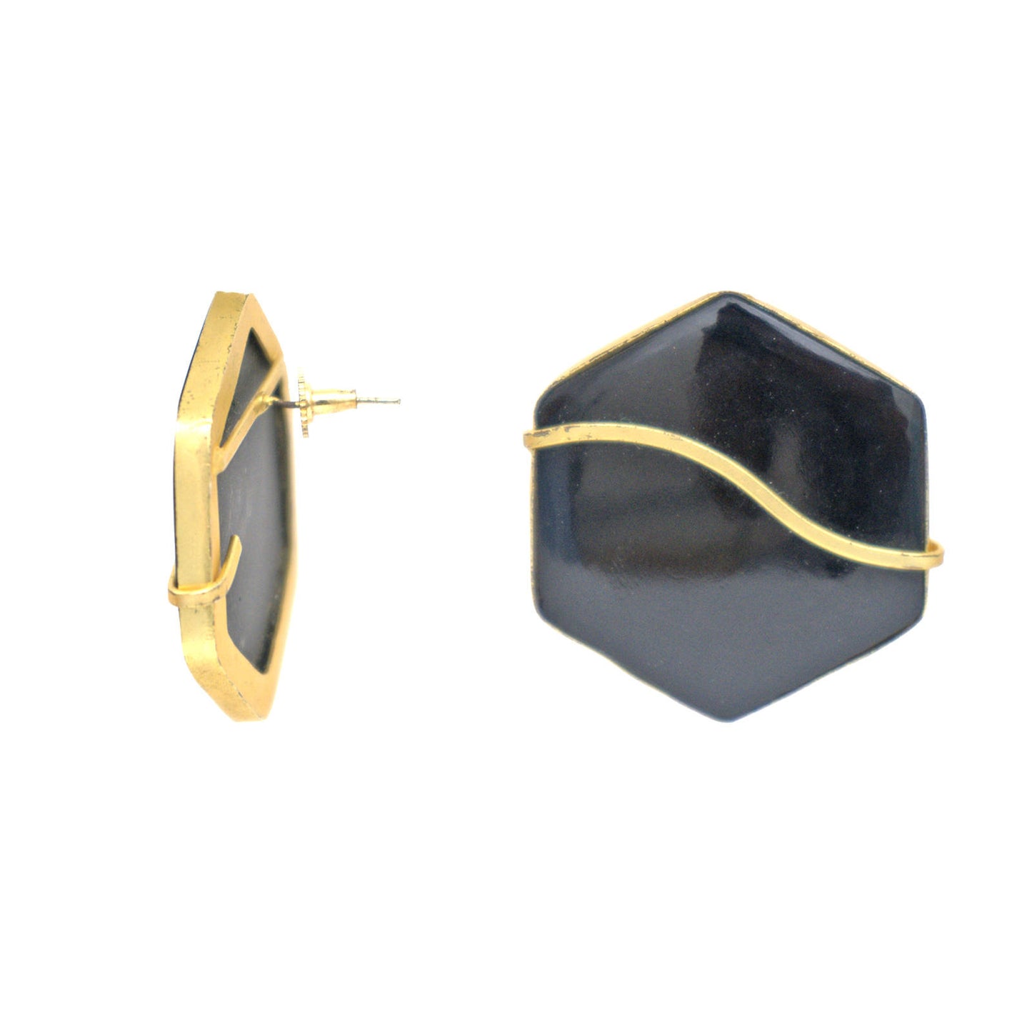 Ayana Onyx Earring.