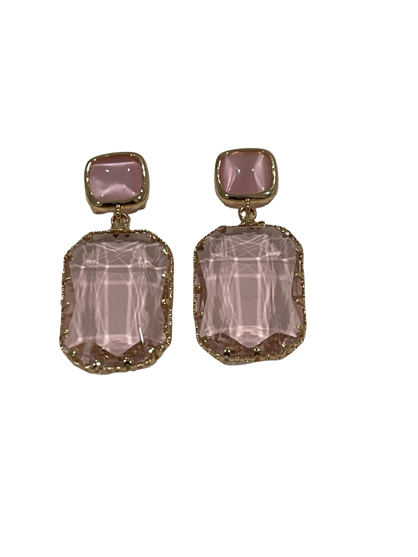 Crystal Earrings.
