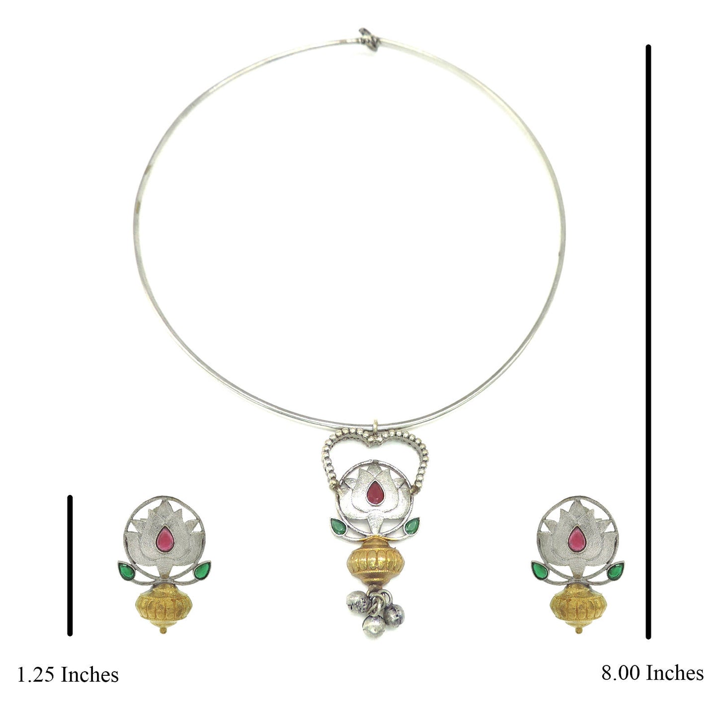 Leena Ethnic Necklace Set.