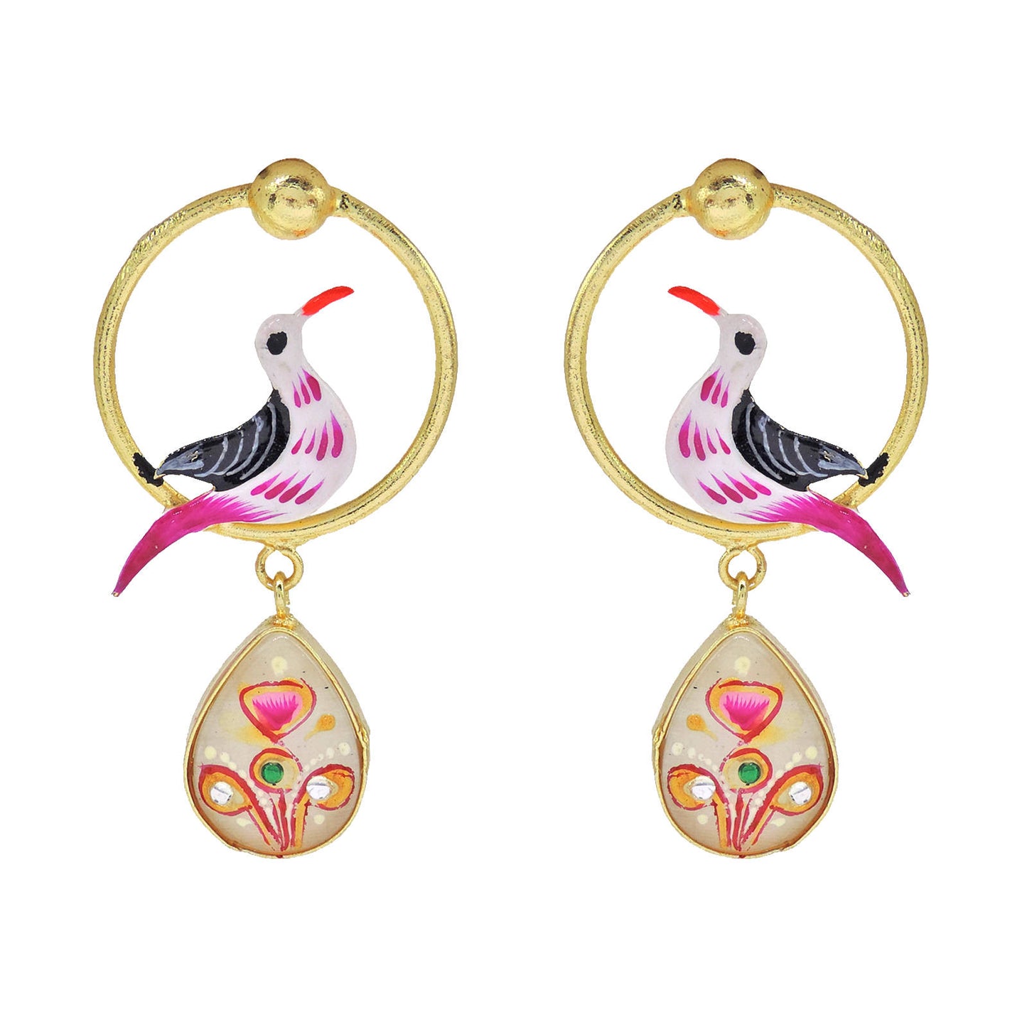 Mishka Bird Earrings.